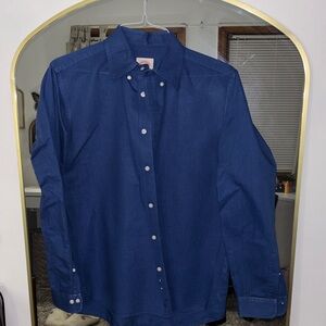 Men's Brooks Brothers Blue Button-Up Shirt